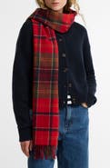 Barbour Serena Tartan Lambswool Scarf