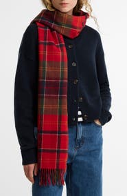 Barbour Serena Tartan Lambswool Scarf
