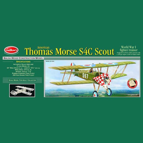 Thomas Morse Scout Laser Cut Model Kit
