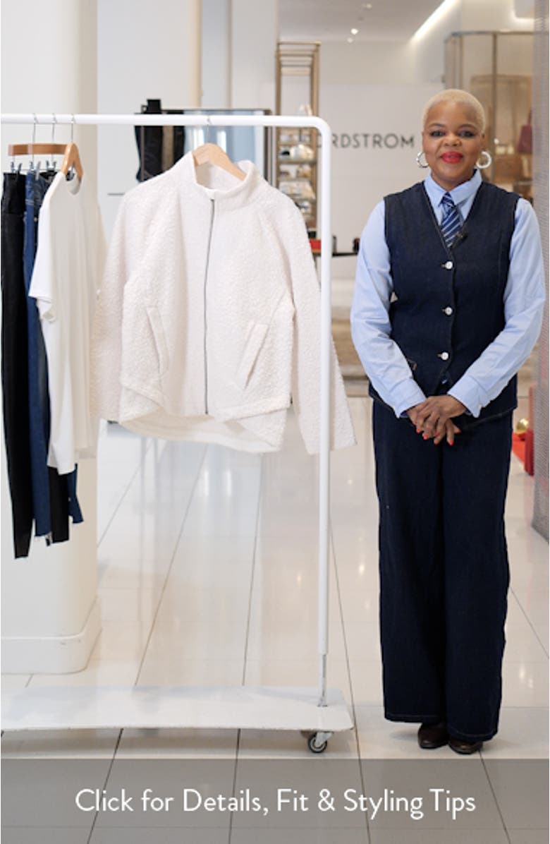 All Year Curly Bouclé Jacket, sales video thumbnail