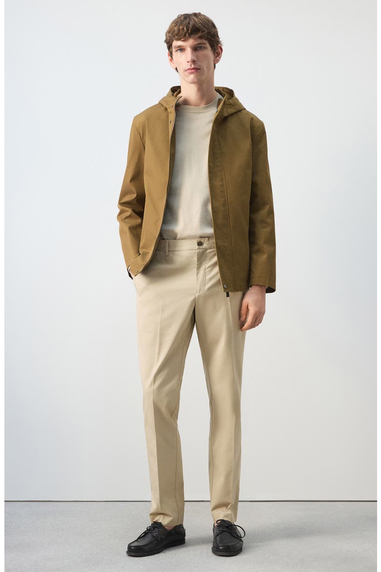 Dublino Slim Fit Chinos, Alternate, color, BEIGE