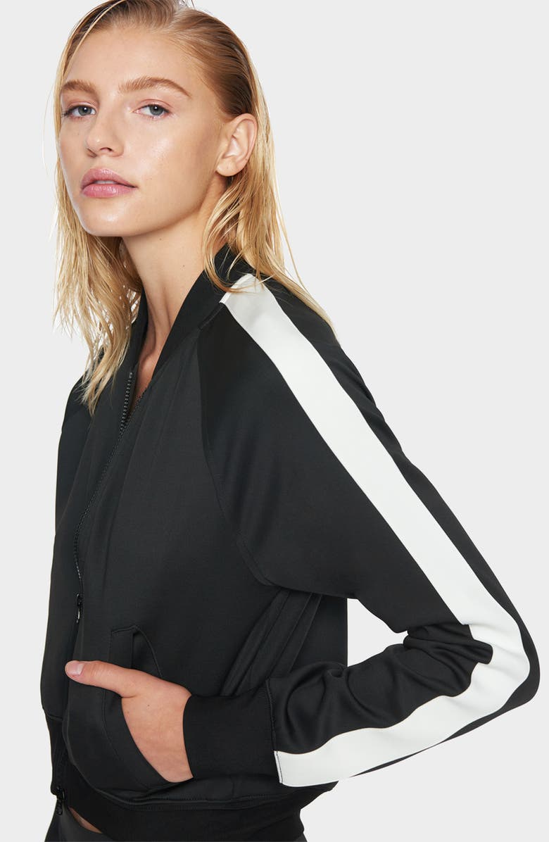 Pam & Gela Stripe Track Jacket, Alternate, color, 