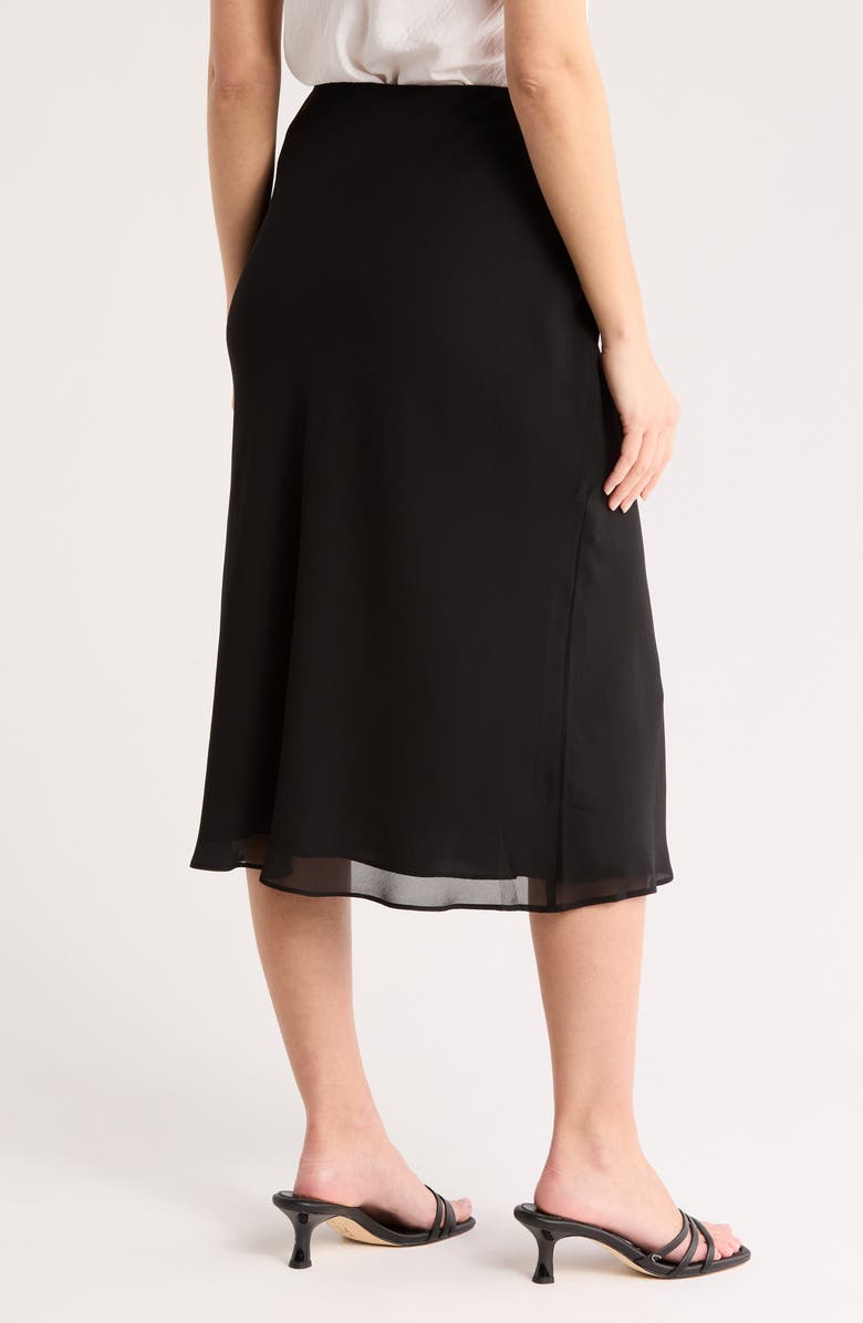 NORDSTROM RACK Bias Cut Chiffon Midi Skirt, Alternate, color,