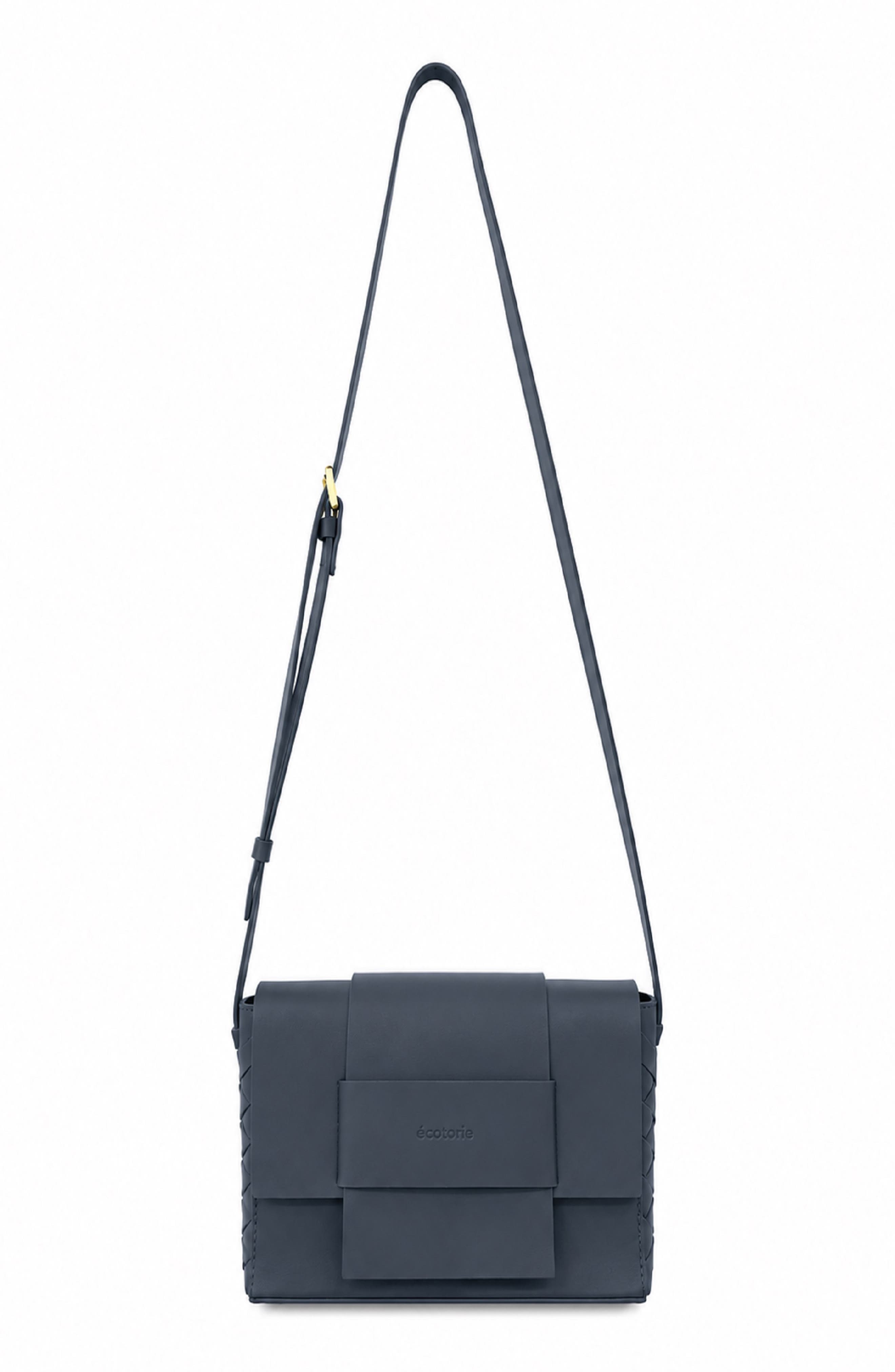 Iris Leather Crossbody Bag, Main, color, MIDNIGHT
