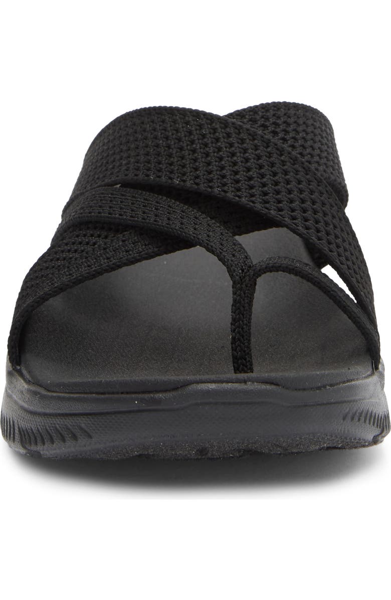 SKECHERS Summits - Fantasy Walk Slide Sandal, Alternate, color, Black