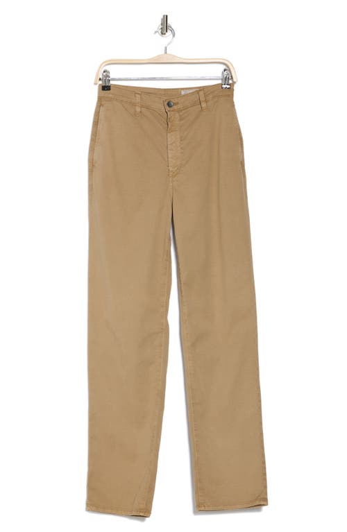 Shop Ag Clove Trouser Pants In Sulfur Vinte Khaki