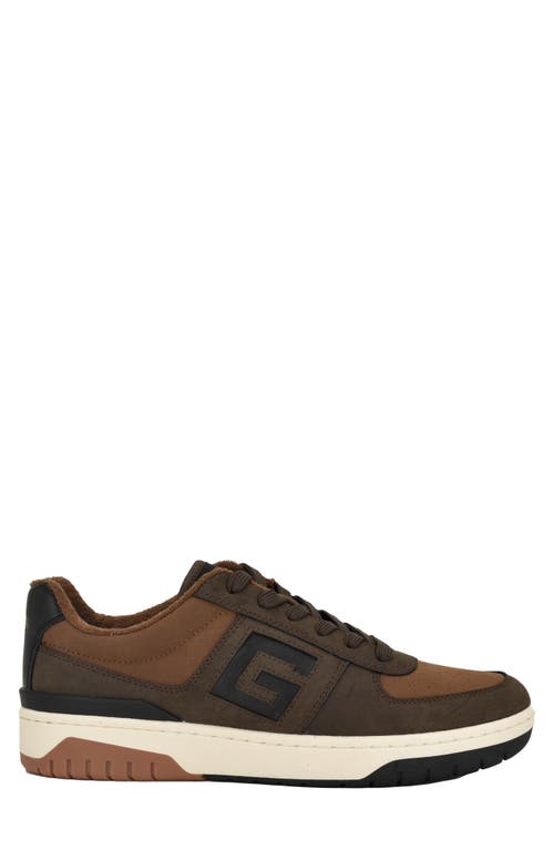 Guess Nastele Signature G Sneaker In Brown