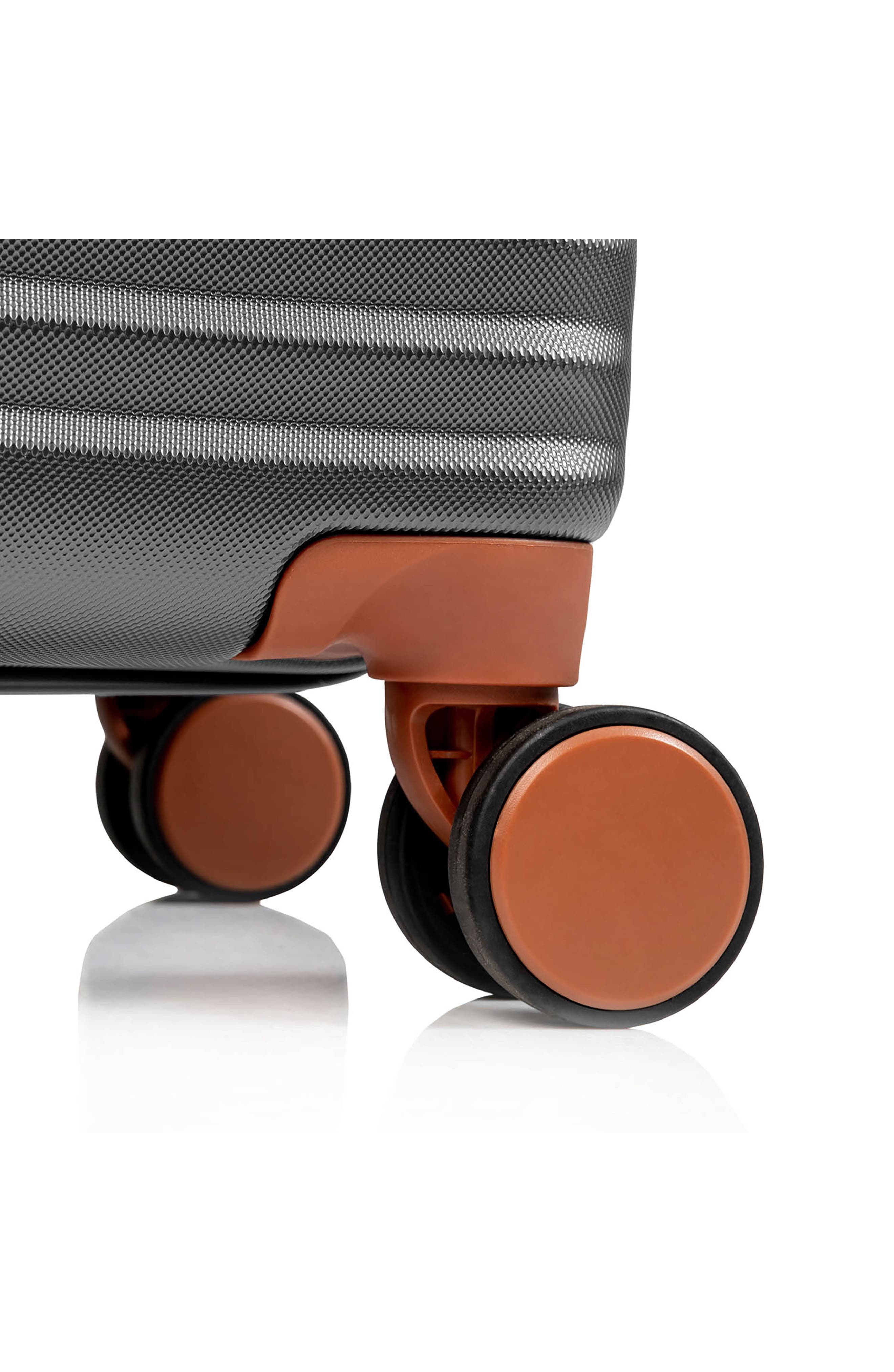 CHAMPS Vintage II 24-Inch Hardside Spinner Luggage, Alternate, color, Dark Grey