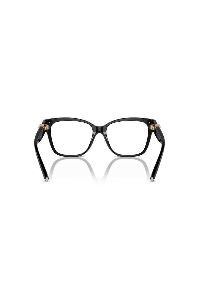 Tiffany & Co. 54mm Square optical glasses, Alternate, color, Black