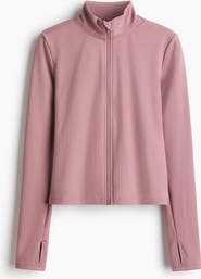 H&M Zip-through Sports Jacket With Softmove