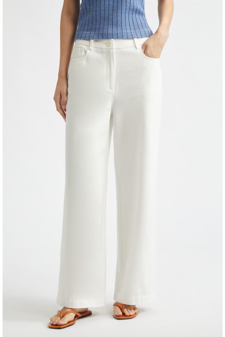 Blaire Weekend Wide Leg Jeans, Main, color, OPTIC
