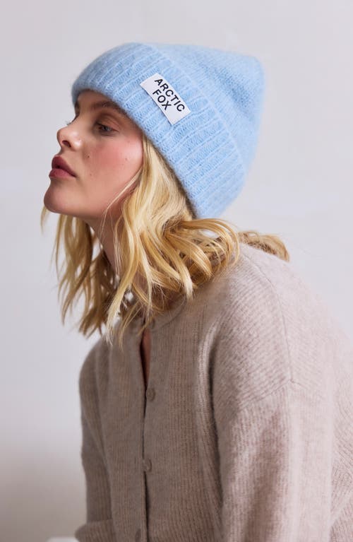 Arctic Fox & Co. Arctic Fox & Co The Mohair & Merino Wool Blend Beanie In Blue