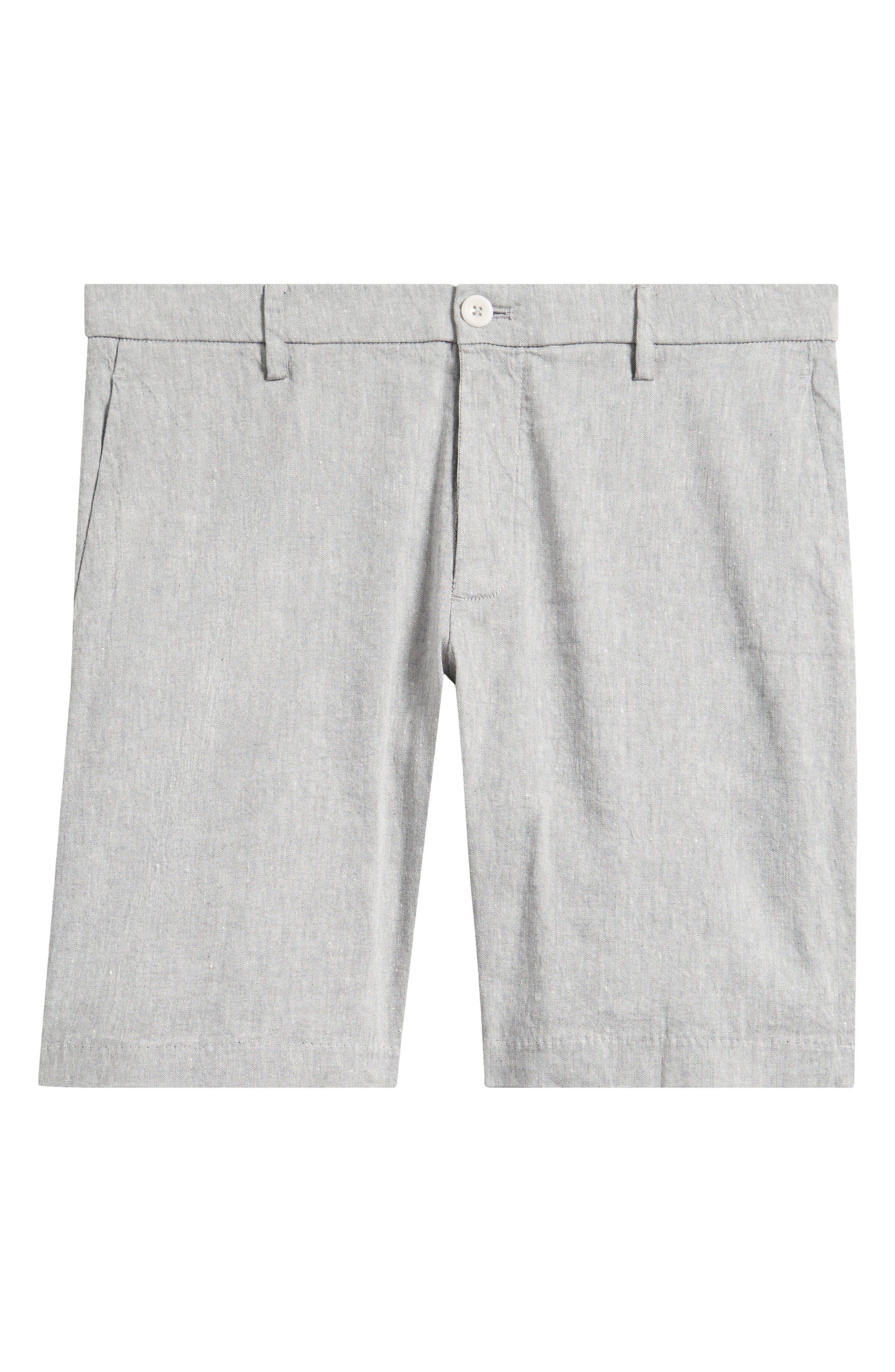 DEKE Oasis 8.5-Inch Linen Blend Bermuda Shorts (Men) | Nordstromrack