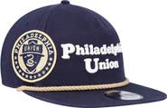 New Era Men's New Era Navy Philadelphia Union Heritage The Golfer Snapback Hat