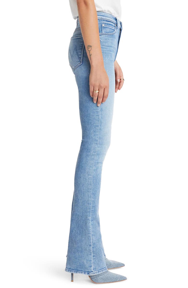 MOTHER The Runaway High Waist Bootcut Jeans, Alternate, color, 