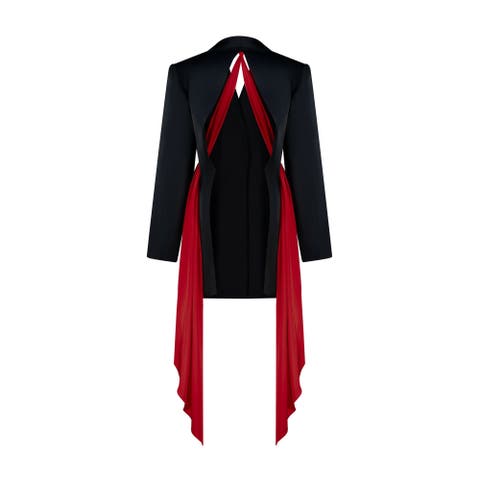 Oversize Satin Jacket