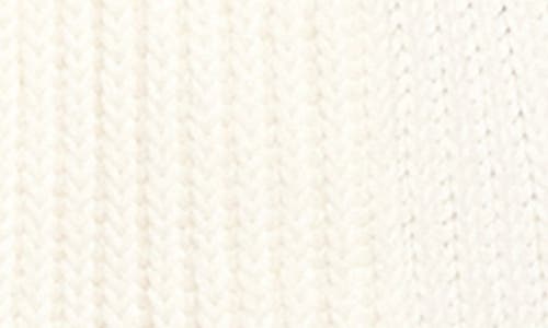 Shop Karen Kane Rib Open Front Cardigan In Off White