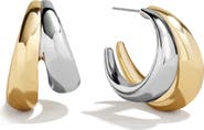 BaubleBar Sloane Hoop Earrings