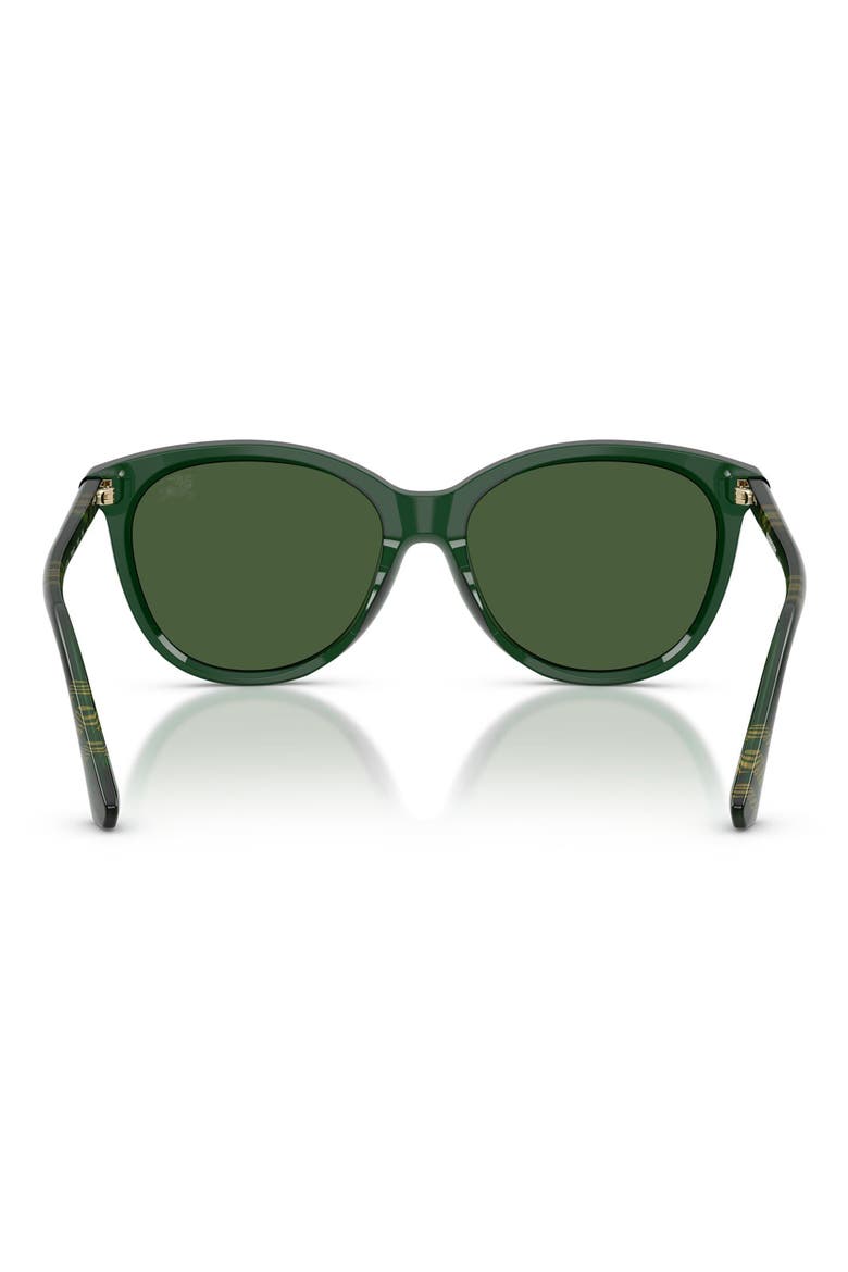 55mm Phantos Sunglasses, Alternate, color, GREEN