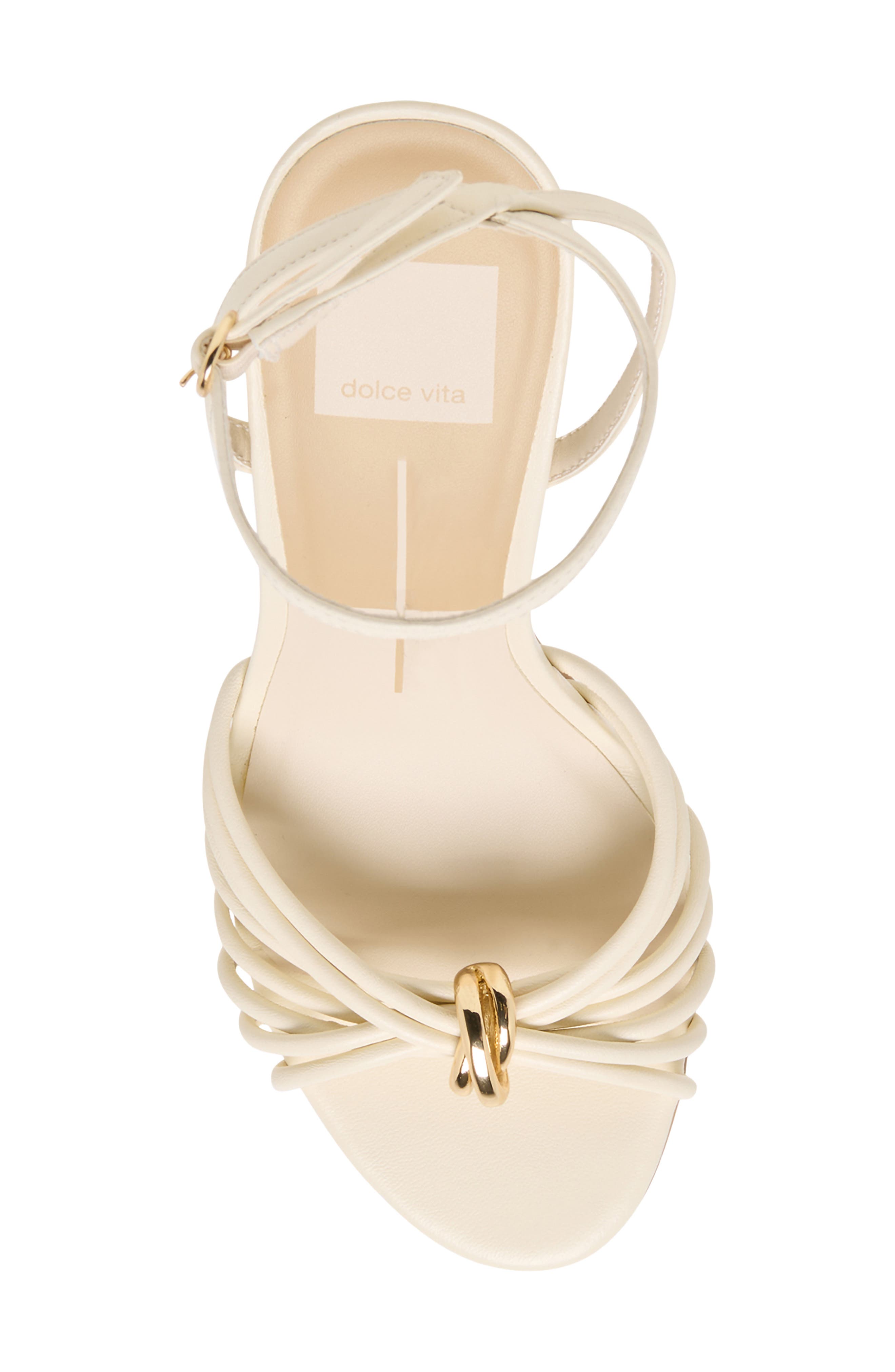 Isebel Ankle Strap Sandal, Alternate, color, OFF WHITE LEATHER