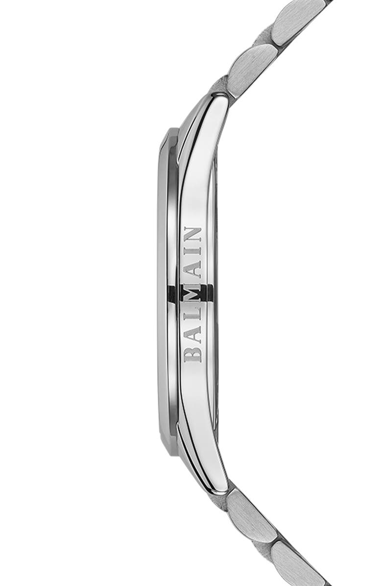 Balmain Classic R Grey Bracelet Watch, 41mm, Alternate, color, Stainless Steel