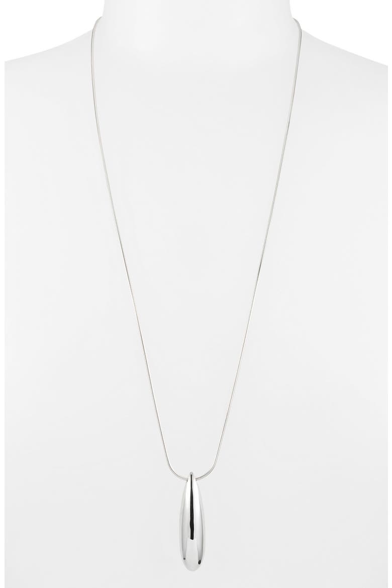 Dolly Pendant Necklace, Alternate, color, SILVER