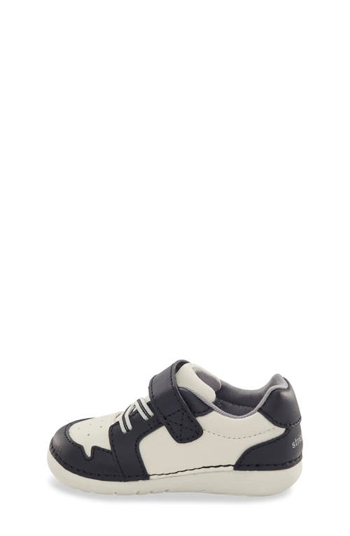 Stride Rite Kids' Waverly Soft Motion™ Sneaker In Black/white