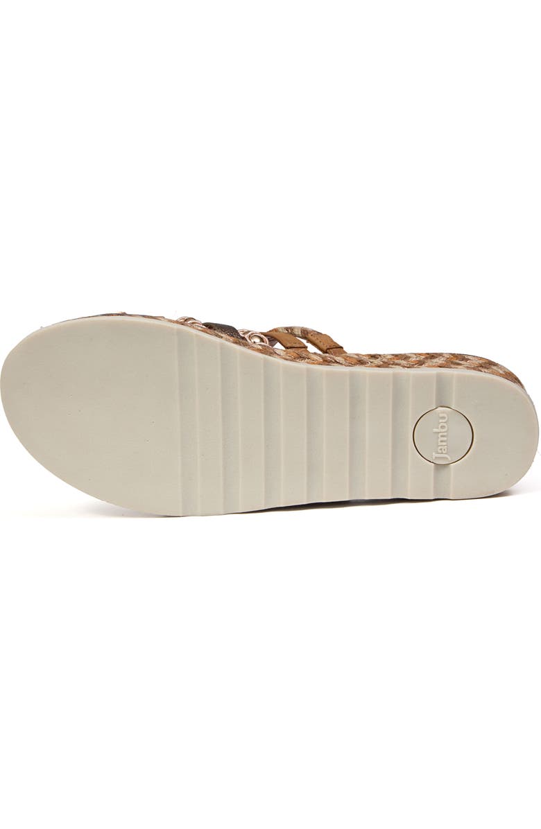 Jambu Dahlia Wedge Sandal, Alternate, color,