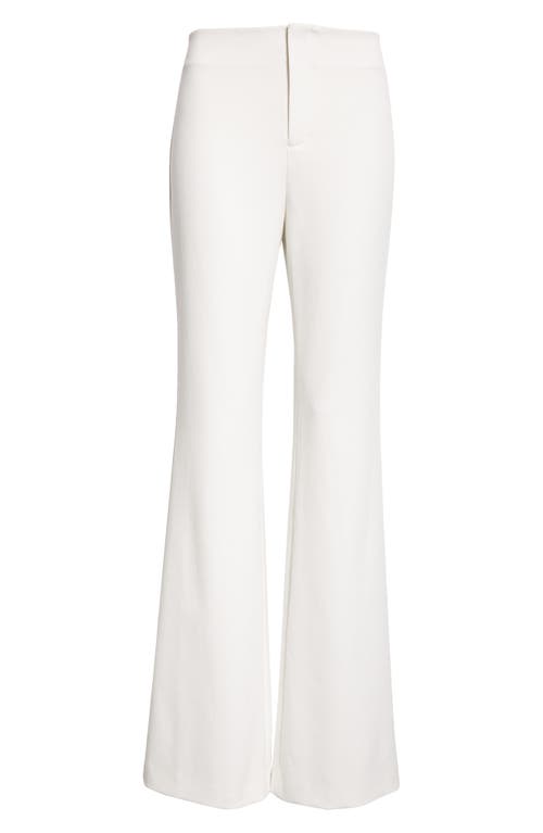 Alice And Olivia Alice + Olivia Trousers In Off White