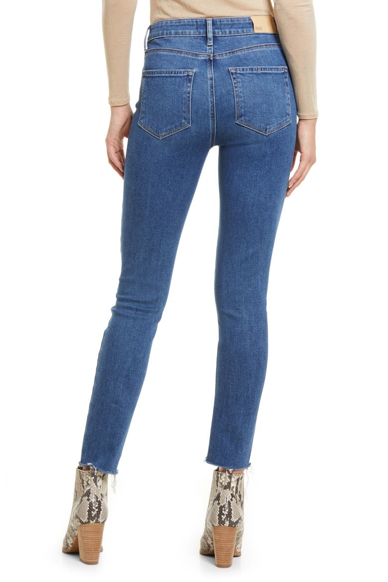 Hoxton Raw Hem Ankle Skinny Jeans, Alternate, color, LIMITLESS W/ RAGGED FRAY HEM