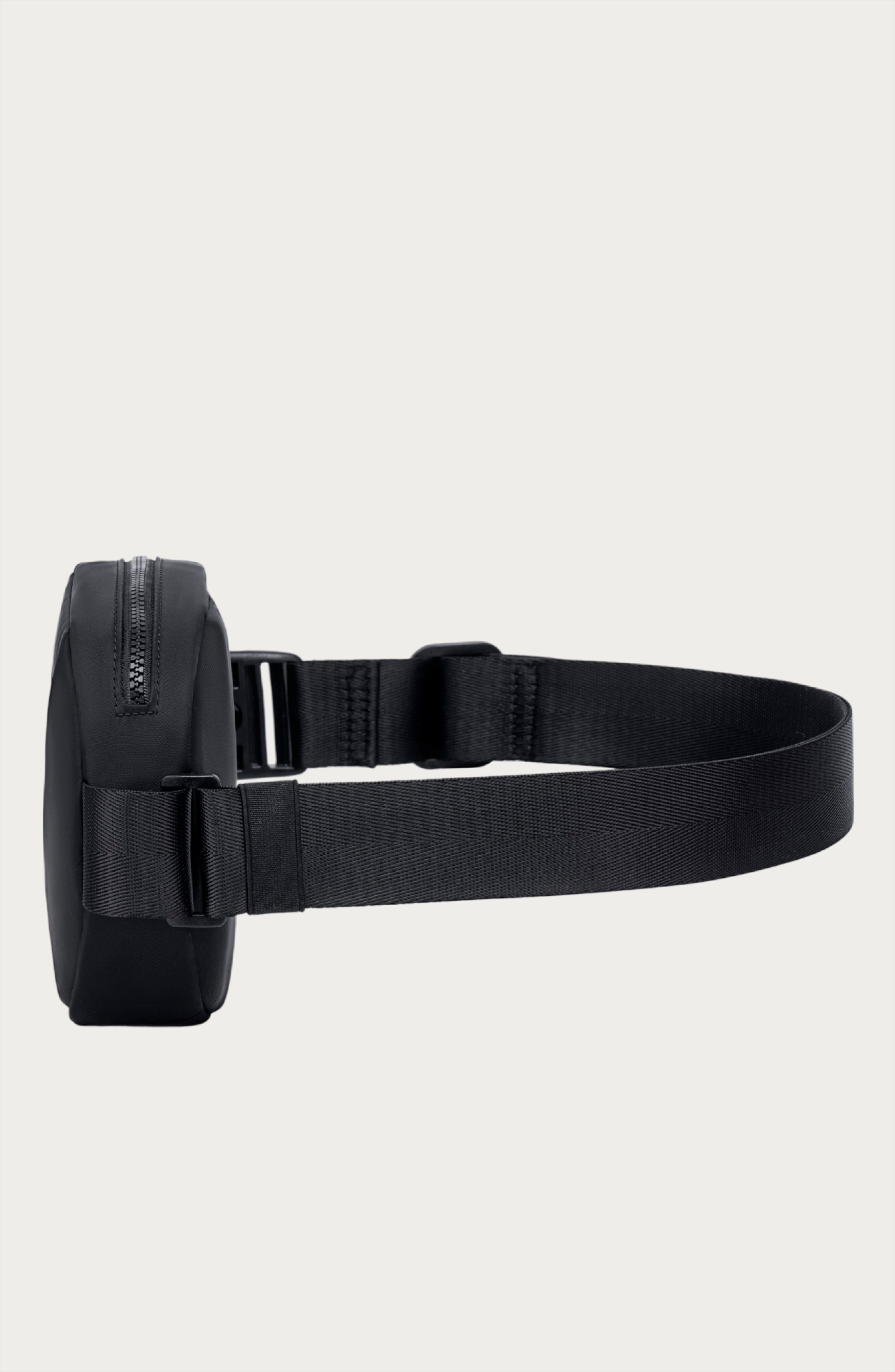 Lux and Nyx Origami Sling Bag and Belt Bag For Women, Alternate, color, Black