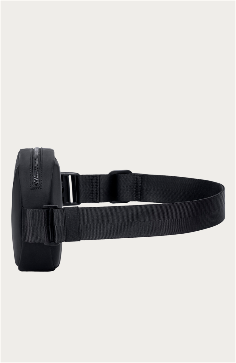 Lux and Nyx Origami Sling Bag and Belt Bag For Women, Alternate, color, Black