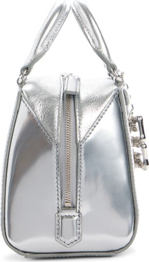 Nano Antigona Cube Metallic Leather
