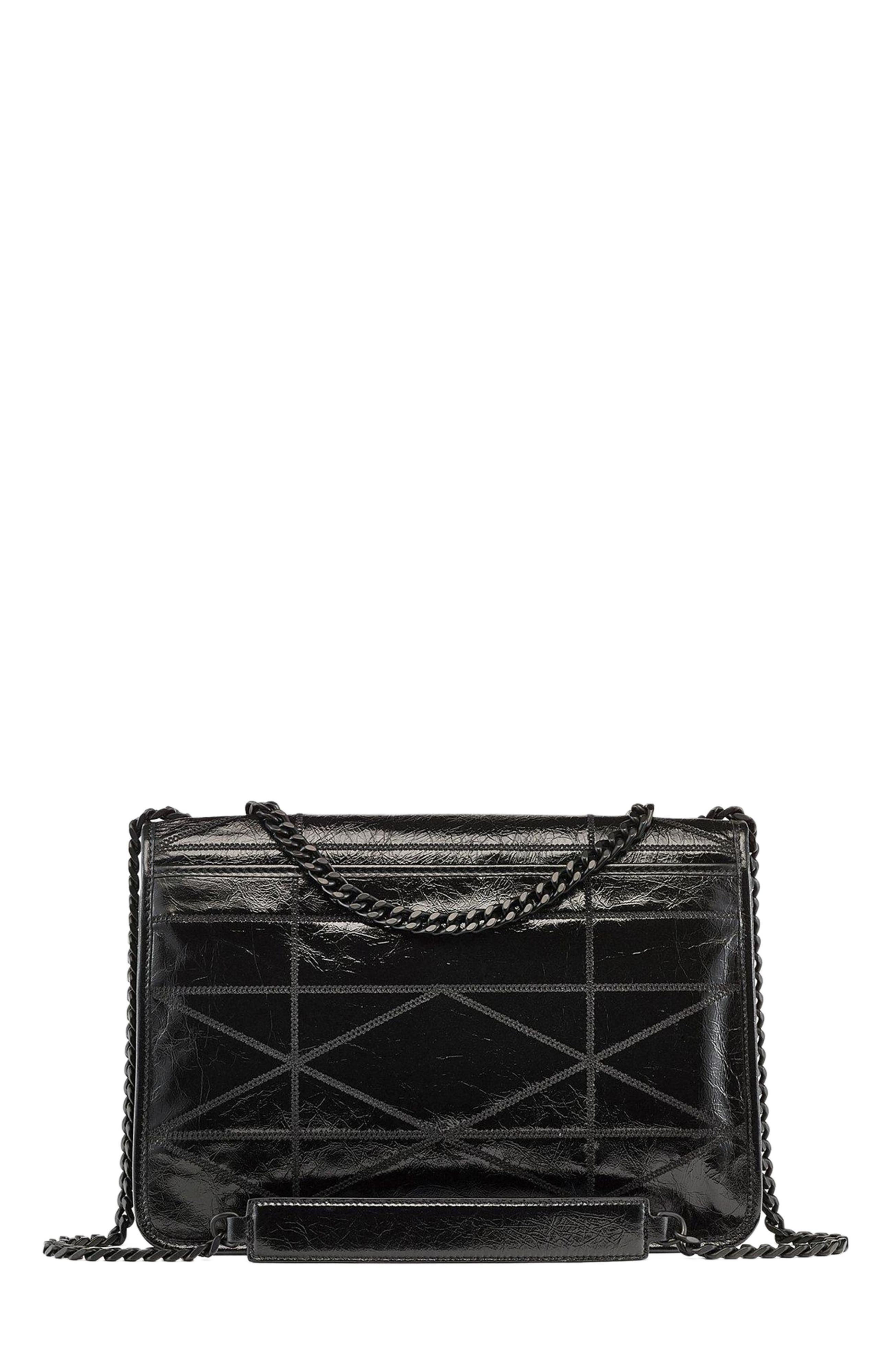 MCM Travia Quilted Shoulder Bag in Crushed Leather, Alternate, color, 
