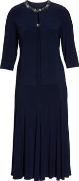 Alex Evenings Beaded Dress & Jacket