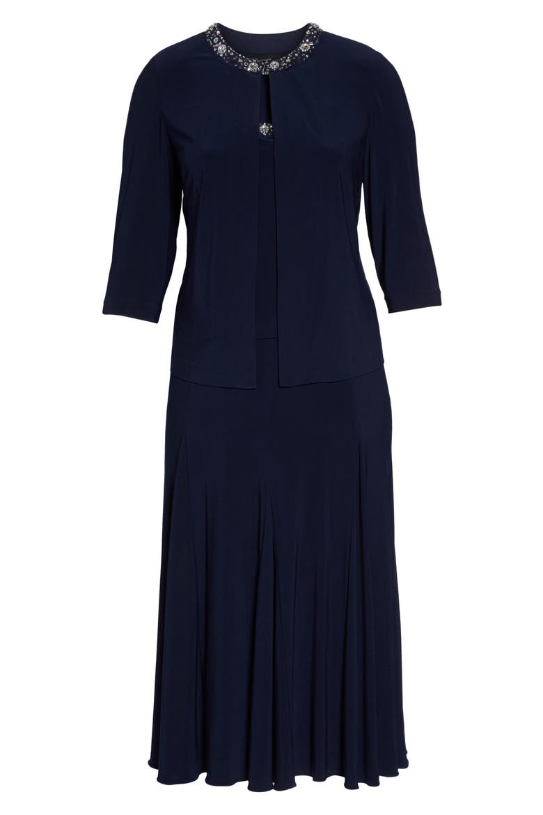 alex evenings beaded jacket dress Special Occasion Dress at Amazon Women's Clothing store