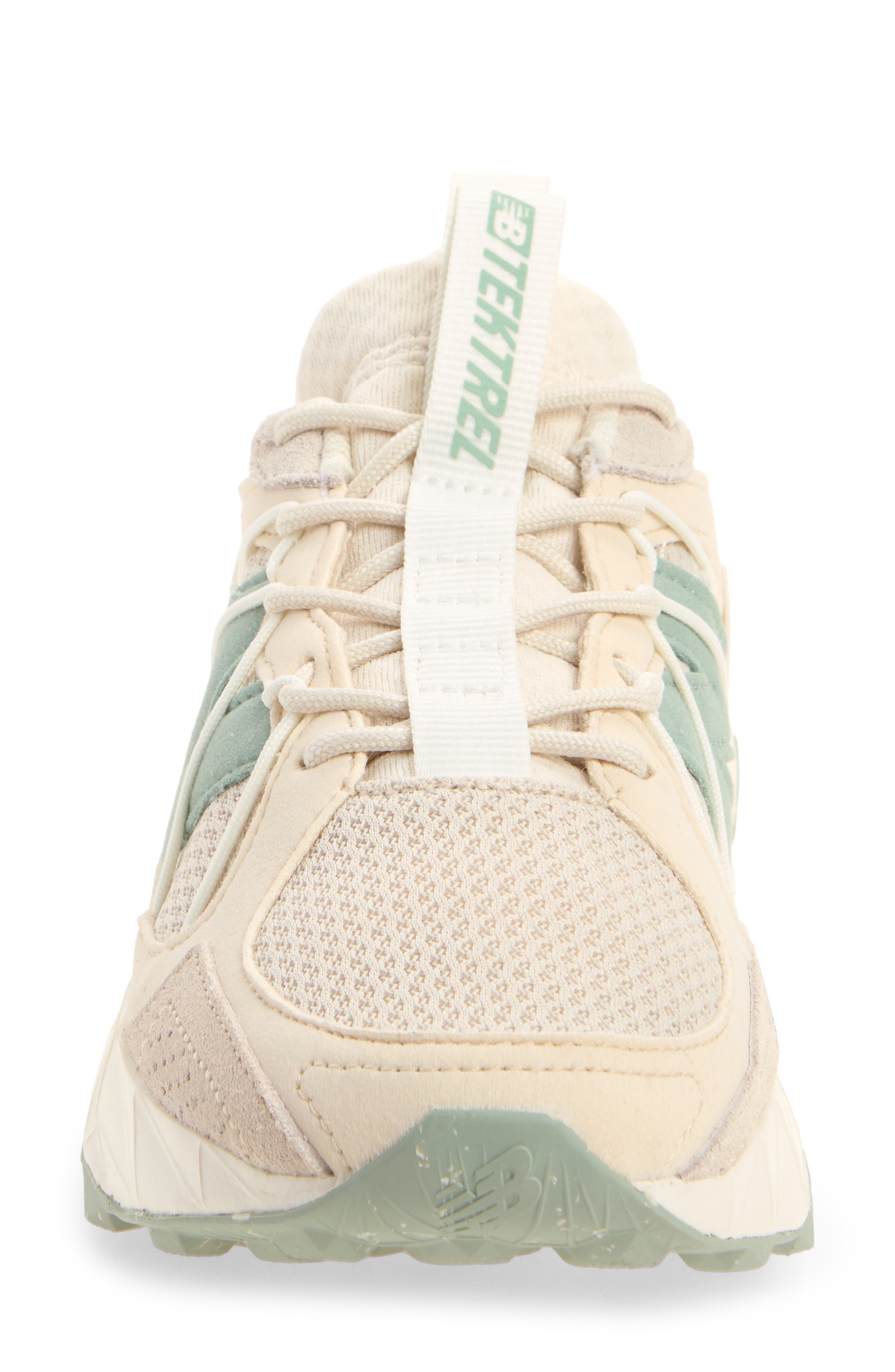 Tektrel Trail Running Shoe, Alternate, color, LINEN/ MOSAIC GREEN