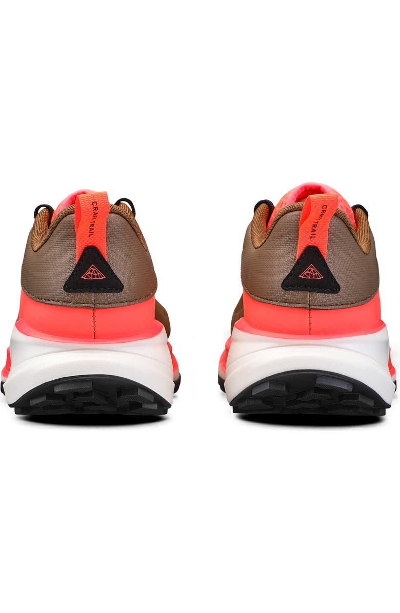Craft Pure Trail X Running Shoe, Alternate, color, Roots-Shock