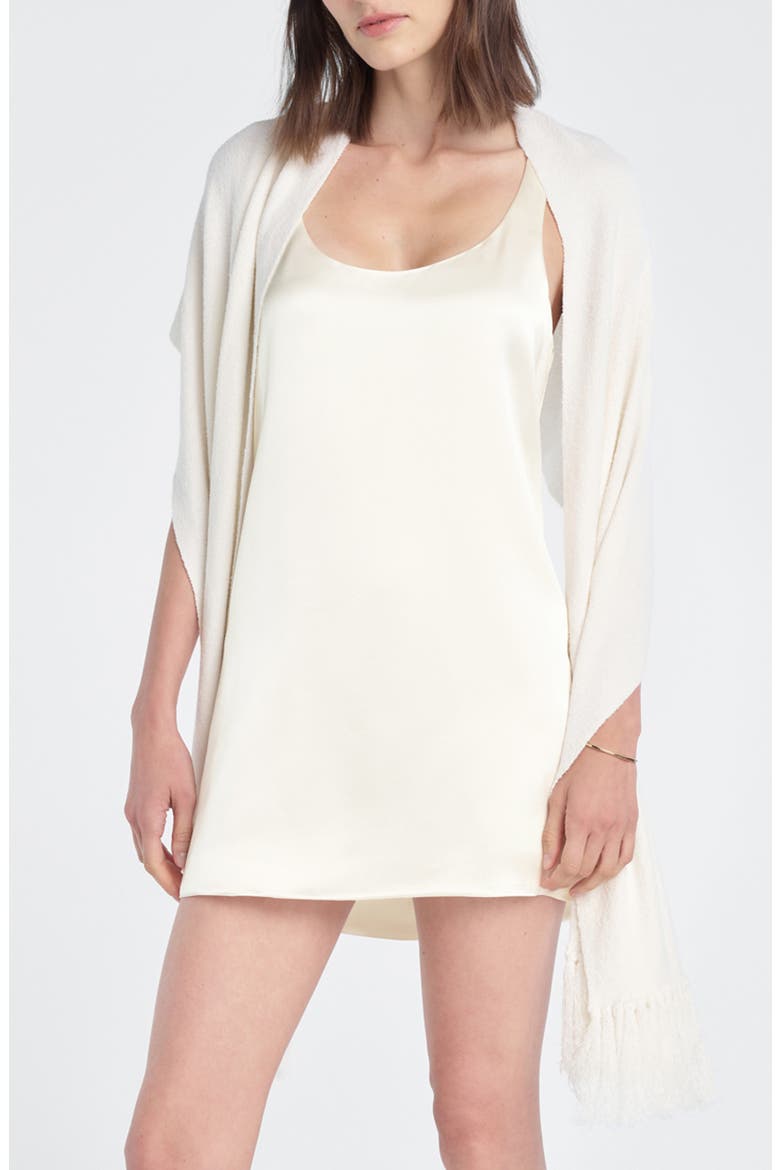 The Fringe Lightweight Scarf, Main, color, IVORY