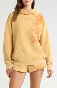 PacSun Hawaii Floral Print Hoodie