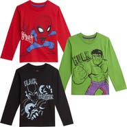 Marvel Avengers 3-Pack Long Sleeve T-Shirts