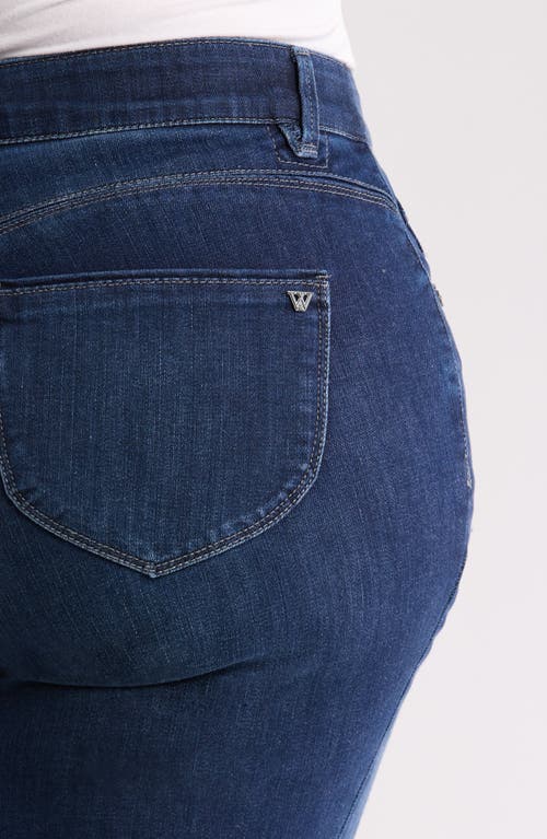 Wit & Wisdom 'ab'solution Out There High Waist Flare Jeans In Indigo