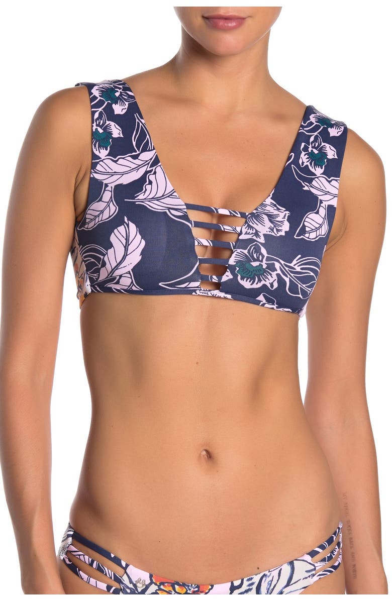 Maaji Guarana Divinest Reversible Bikini Top, Main, color,