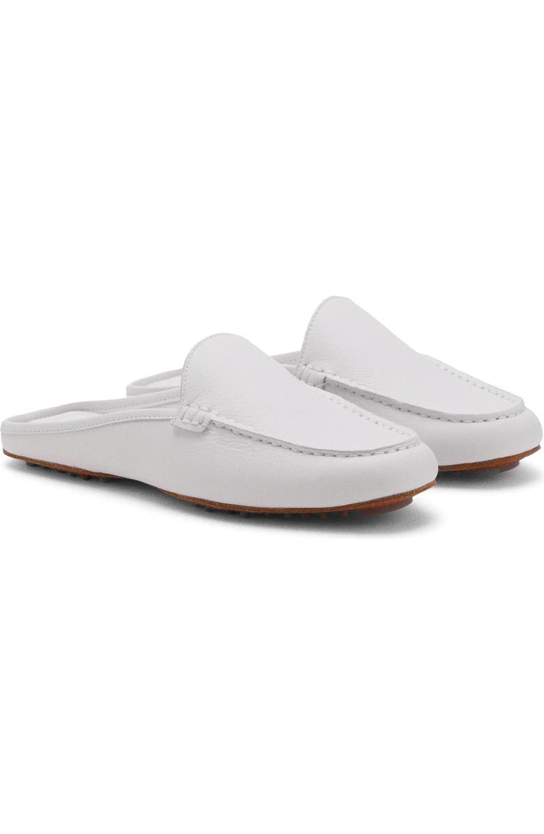 MANGO Flat Mule, Main, color, White