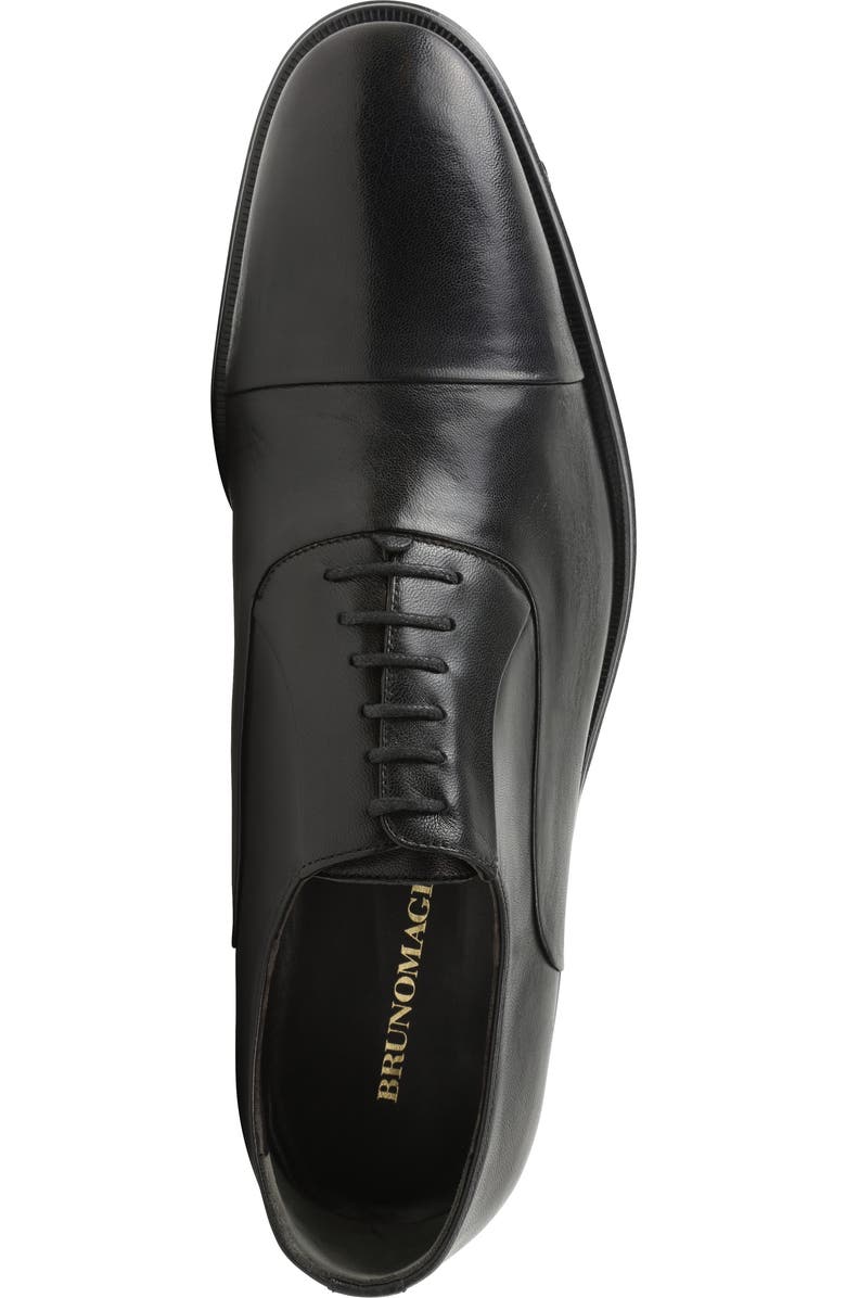 Bruno Magli Maioco Cap Toe Oxford, Alternate, color, Bk Leather
