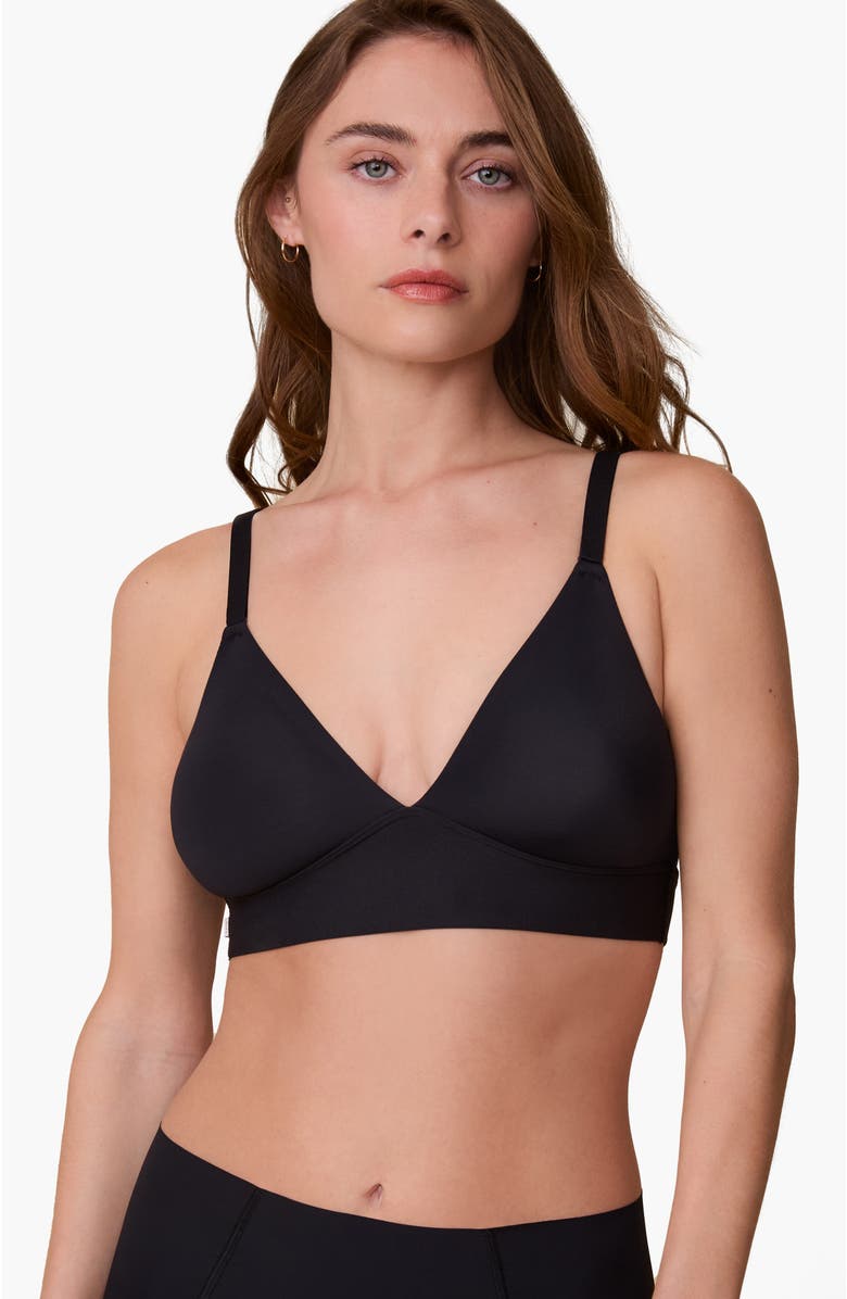Harper Wilde Bliss Triangle Bralette, Main, color, Black