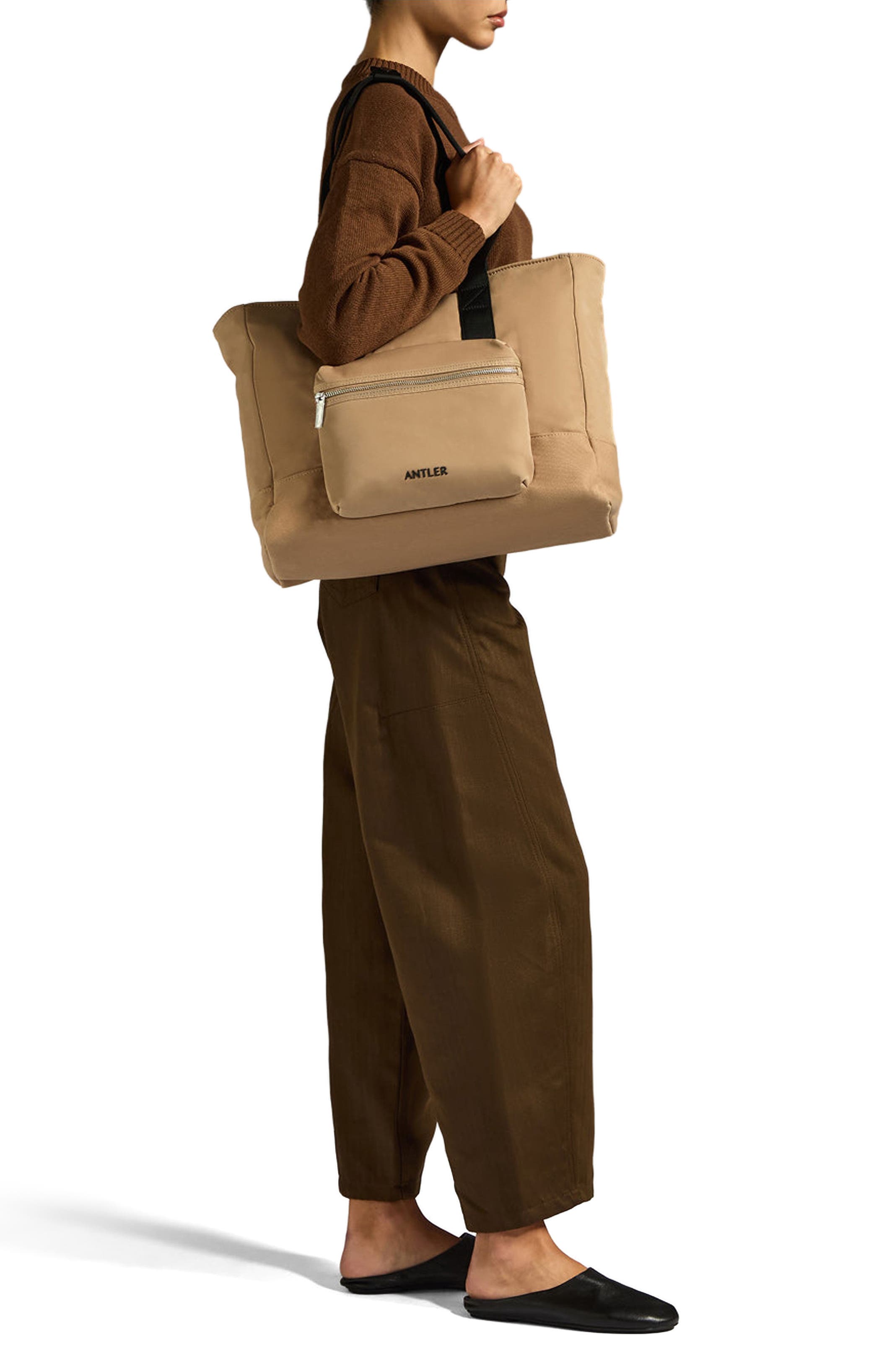 Icon Tote Bag, Alternate, color, Sand