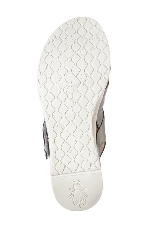 FLY LONDON FLY LONDON 'WEGE' LEATHER SANDAL
