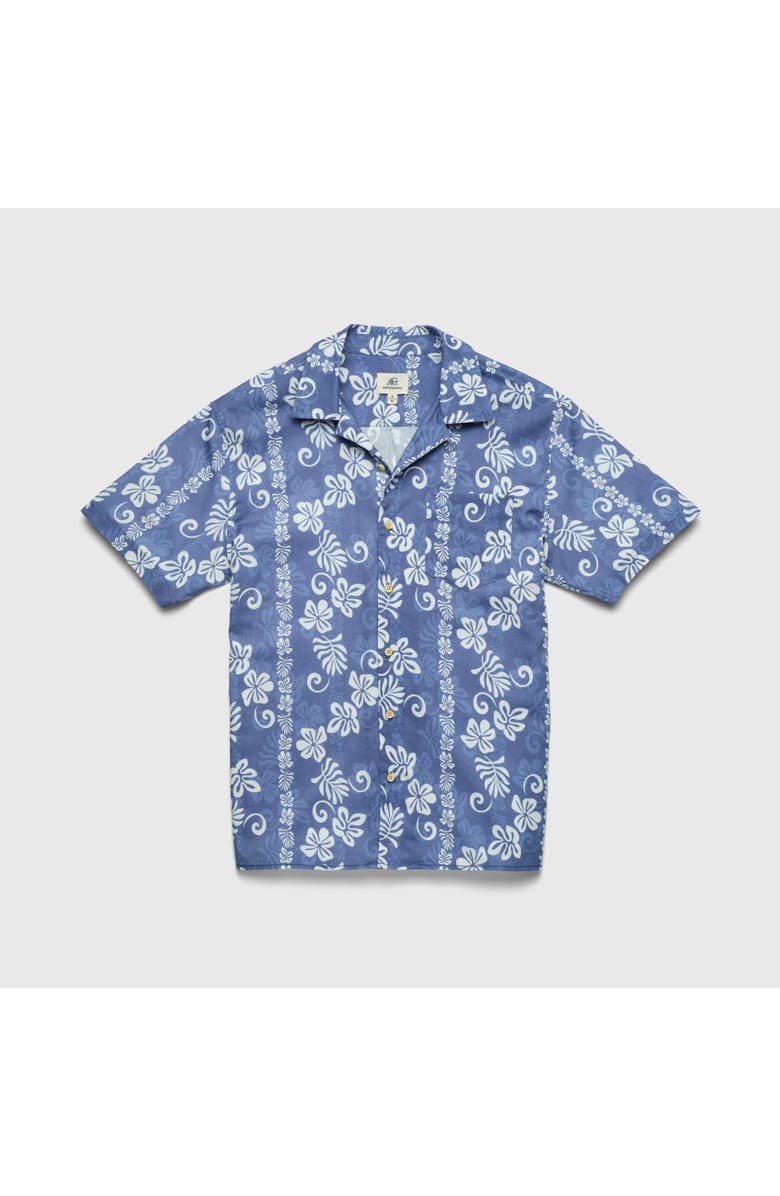 Surfside Supply Co. Mariner Camp Collar Shirt, Main, color, Hawaii Blue