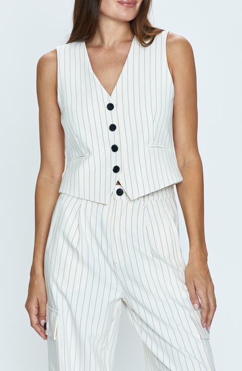 Vero Pinstripe Vest